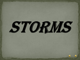 Storms 1 ppt. – Doug