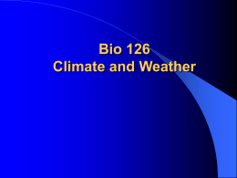 California Climate & Biomes