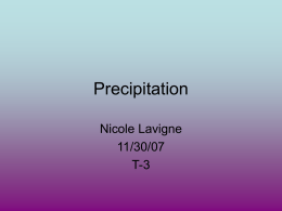 Precipitation - Laconia School District