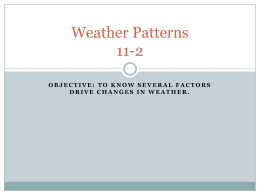 Weather Patterns 11-2