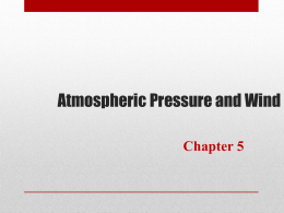 Atmosphere Pressure and Wind-13