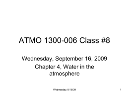 ATMO 1300-005 Class #2