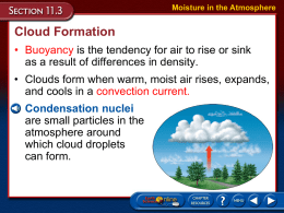 Moisture in the Atmosphere