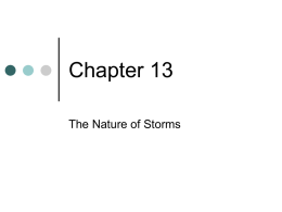 Nature of Storms
