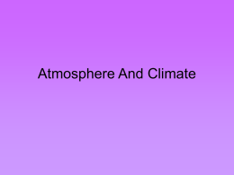 Atmosphere And Climate
