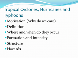 hurricanesclicker - Atmospheric and Oceanic Sciences