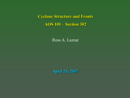 Surface Cyclone Structure