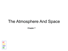 The Atmosphere And Space