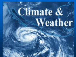 Climate Ppt - Newberry Life Science