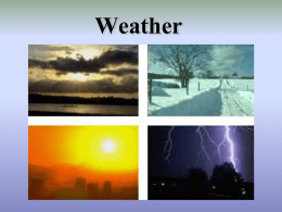 Weather and Safety