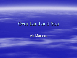 Air masses - HRSBSTAFF Home Page