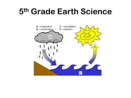 5th Grade Earth Science