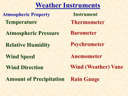 Weather Instruments PPT
