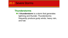 20.3 Severe Storms