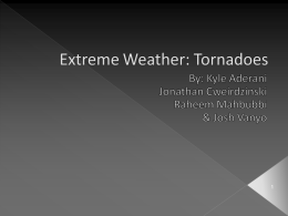 Extreme Weather power point