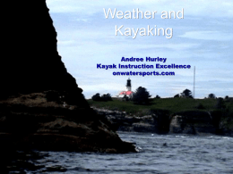 Weather and Kayaking