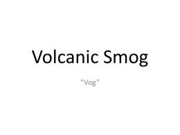 Volcanic Smog - WordPress.com