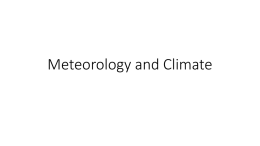 EarthScience_Topic 5 Meteorologyx