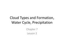 Cloud Types Presentation