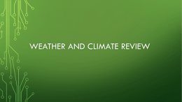 Weather and Climate Reviewx