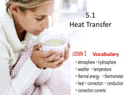 5.1 Heat Transfer