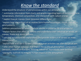 Know the standard