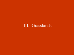 III. Grasslands - Crestwood Local Schools