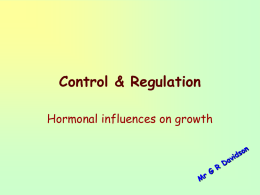 Control & Regulation