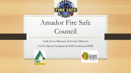 Amador Fire Safe Council