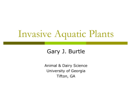 Invasive Aquatic Plants - GA-EPPC