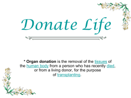 Donate Life - WordPress.com