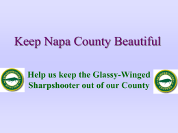 Keep Napa and Sonoma Green