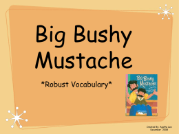 Big Bushy Mustache - Polk School District