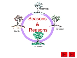 Seasons & Reasons
