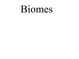 Biomes