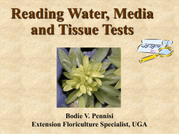 How To Read Water, Soil and Fertility Tests