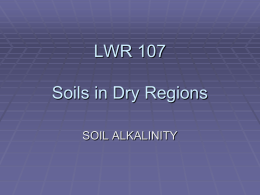 Soil Reaction