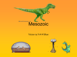 Mesozoic - Digging-Up-The-Past