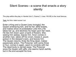 Silent Scenes—a scene that enacts a story silently
