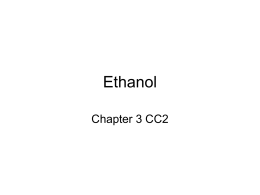 Ethanol - Chemistry Crash Course