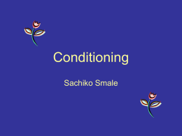 Conditioning - Flower