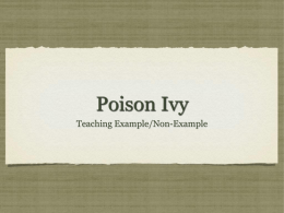Poison Ivy - kmsparkman