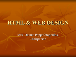 html & web design - webdesigners-2009