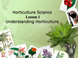Intro to Hort PPT