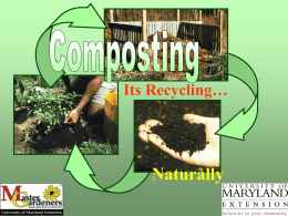 Composting - University of Maryland Extension