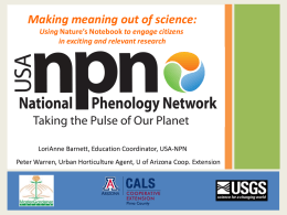 2013Galaxy-Finalx - USA National Phenology Network