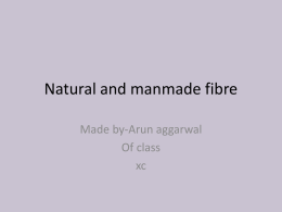 Natural_and_manmade_fibre by Arun Aggarwal X C