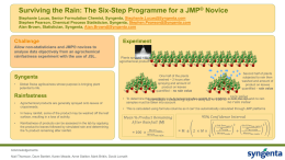 2016 JMP Summit E Poster No Videox