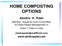 Home Composting Options