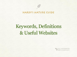 Hardy*s Nature Guide for Young Naturalists